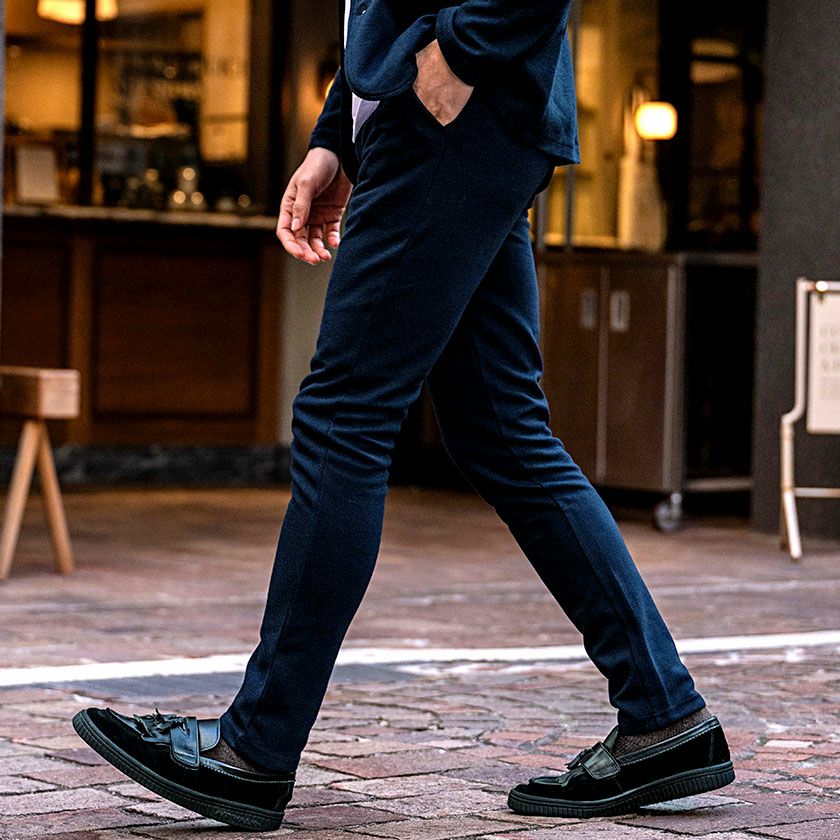 Vicci【ビッチ】カルゼテーラードジャケットセットアップ(フルレングス