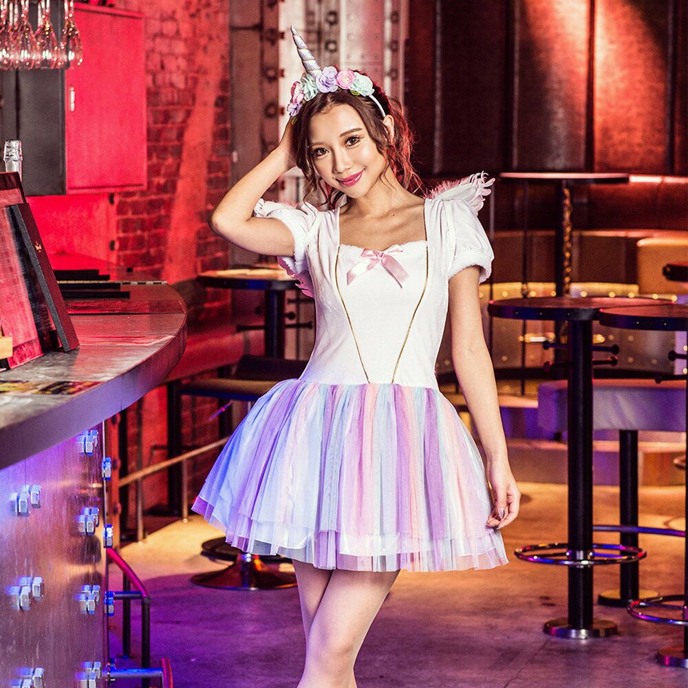 SALE】costume【コスチューム】レディース ラブリーユニコーン 4点