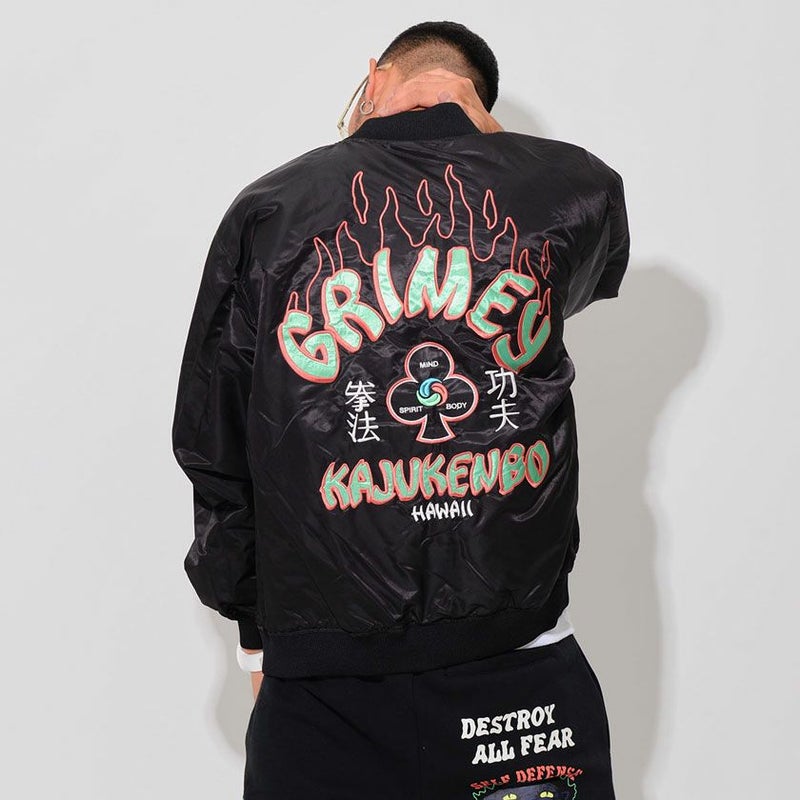SALE】GRIMEY【グライミー】DESTROY ALL FEAR REVERSIBLE SARIN JACKET 