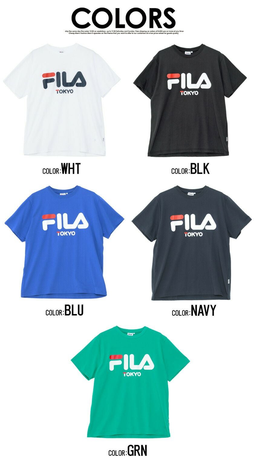 SALE】FILA【フィラ】プリントTシャツ/全6色【メール便対応】 | SILVER