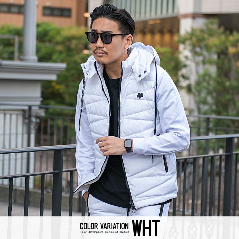 SALE】LUXE/R【ラグジュ】 フード着脱式切替ダウン/全3色アウター