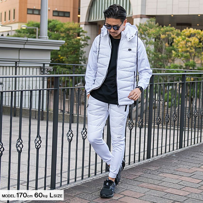 SALE】LUXE/R【ラグジュ】 フード着脱式切替ダウン/全3色アウター