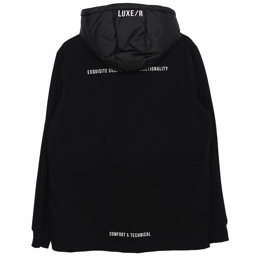ラグジュ　LUXE/R ジャケット ダウン　2way フード脱着　切り替え SALE】LUXE/R【ラグジュ】 フード着脱式切替ダウン/全3色アウター
