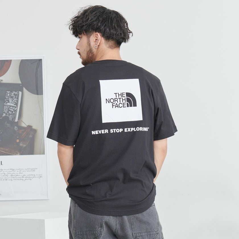 THE NORTH FACE【ザ・ノースフェイス】COTTON NSE BOX LOGO S/S R/TEE