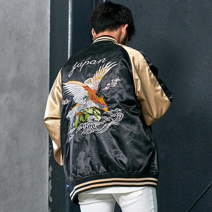 CavariA【キャバリア】ビッグシルエットスカジャン/全14色 | SILVER