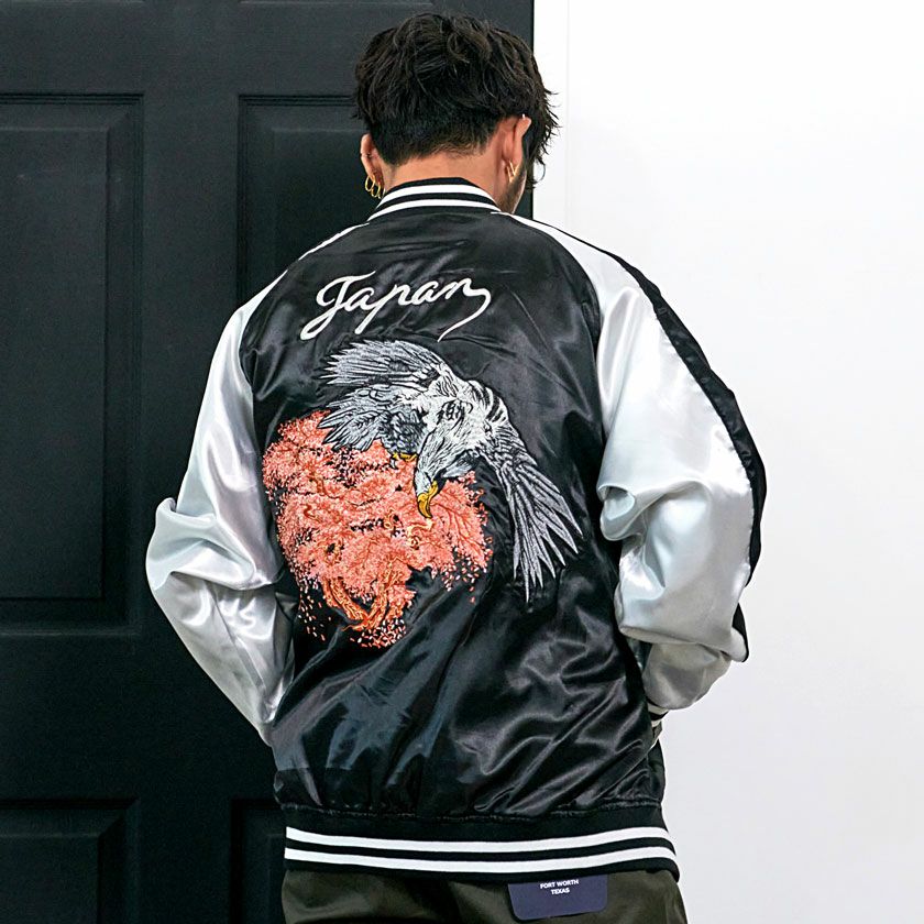 CavariA【キャバリア】ビッグシルエットスカジャン/全14色 | SILVER