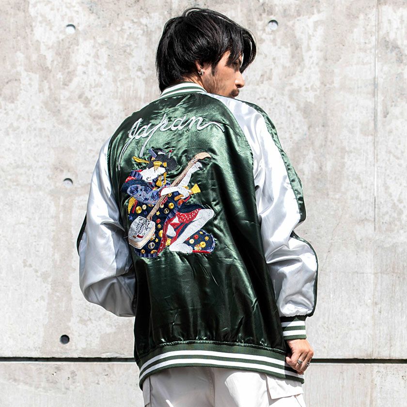 CavariA【キャバリア】ビッグシルエットスカジャン/全14色 | SILVER