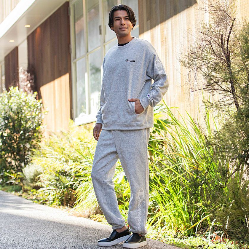 SALE】Champion【チャンピオン】テックウィーブクルーネック長袖
