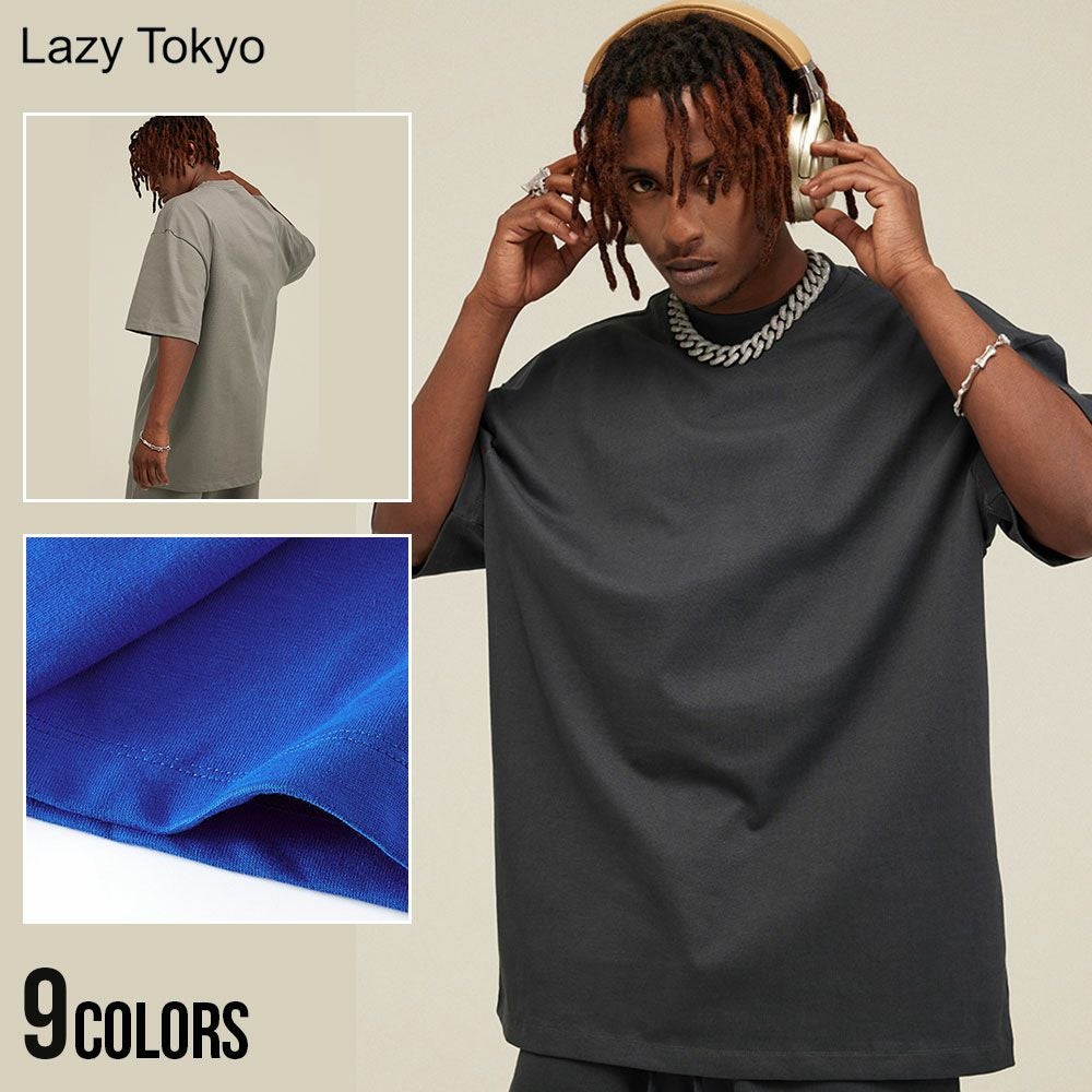 Lazy Tokyo【レイジートーキョー】ヘビーウェイトビッグシルエットT