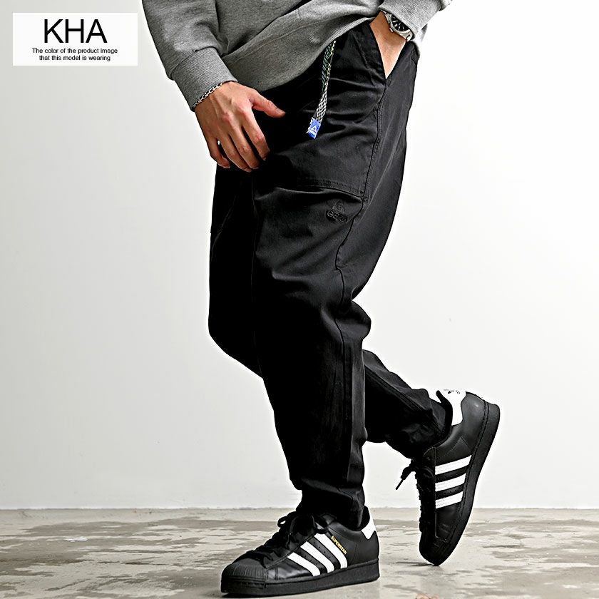 GERRY【ジェリー】UV加工アクティブストレッチルーズテーパードチノ