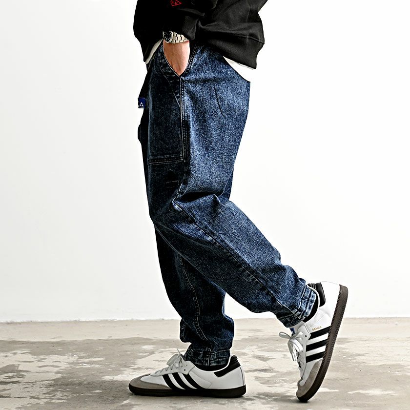 GERRY【ジェリー】UV加工アクティブストレッチルーズテーパードチノ