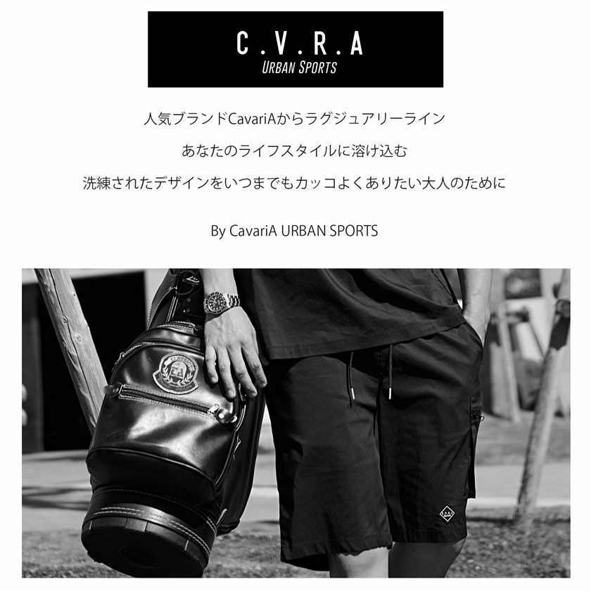 C.V.R.A【シーブイアールエー】ストレッチ布帛セットアップ/全2色