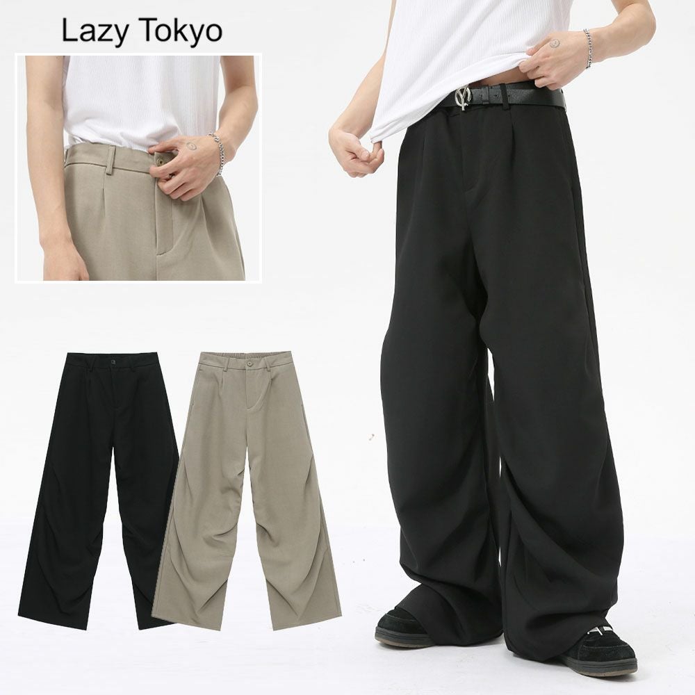 Lazy Tokyo【レイジートウキョウ】ワイドレングスモッピングデニム