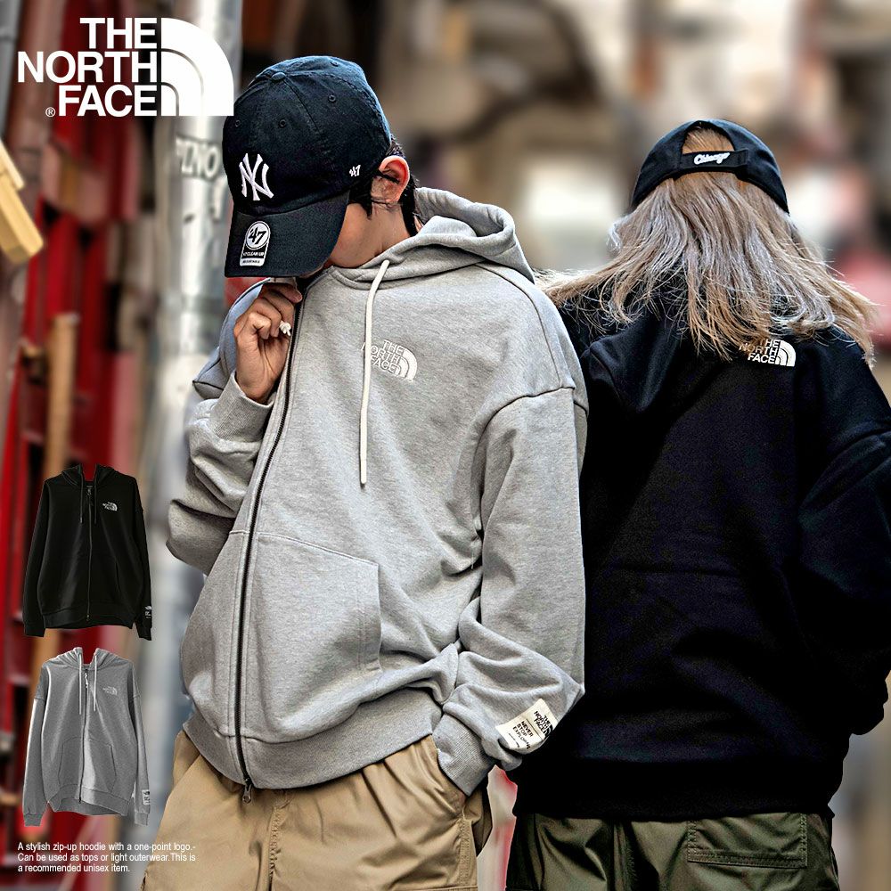 THE NORTH FACE【ザ・ノースフェイス】ESSENTIAL HOOD ZIP UP/全2色