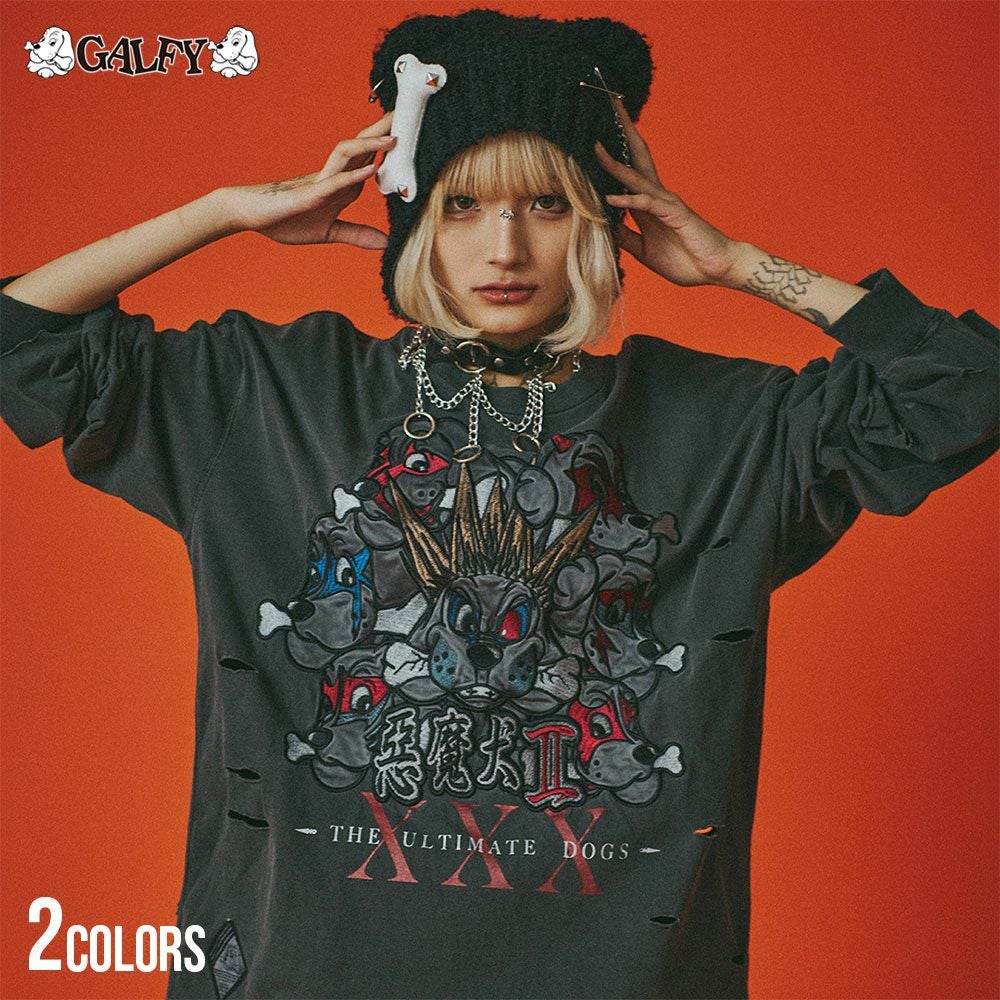 GALFY【ガルフィー】反戦ロンTee/全2色 | SILVER BULLET(シルバーバレット)