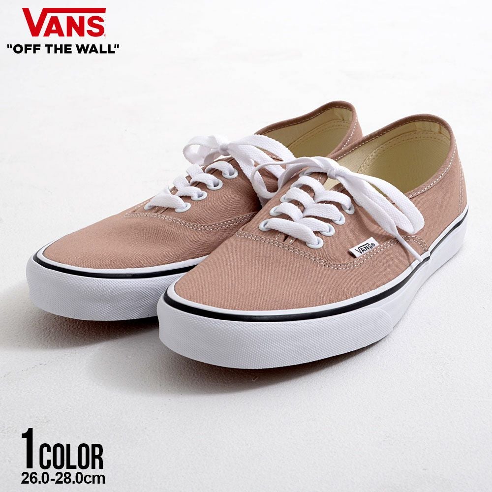 VANS【バンズ】Authentic COLOR THEORY Warm Taupe/全1色 | SILVER
