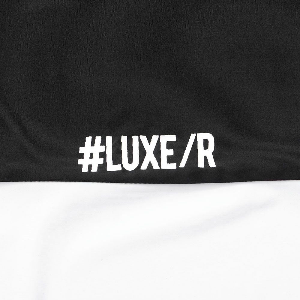 LUXE/R【ラグジュ】切り替えモックネック半袖TEE/全2色【メール便対応