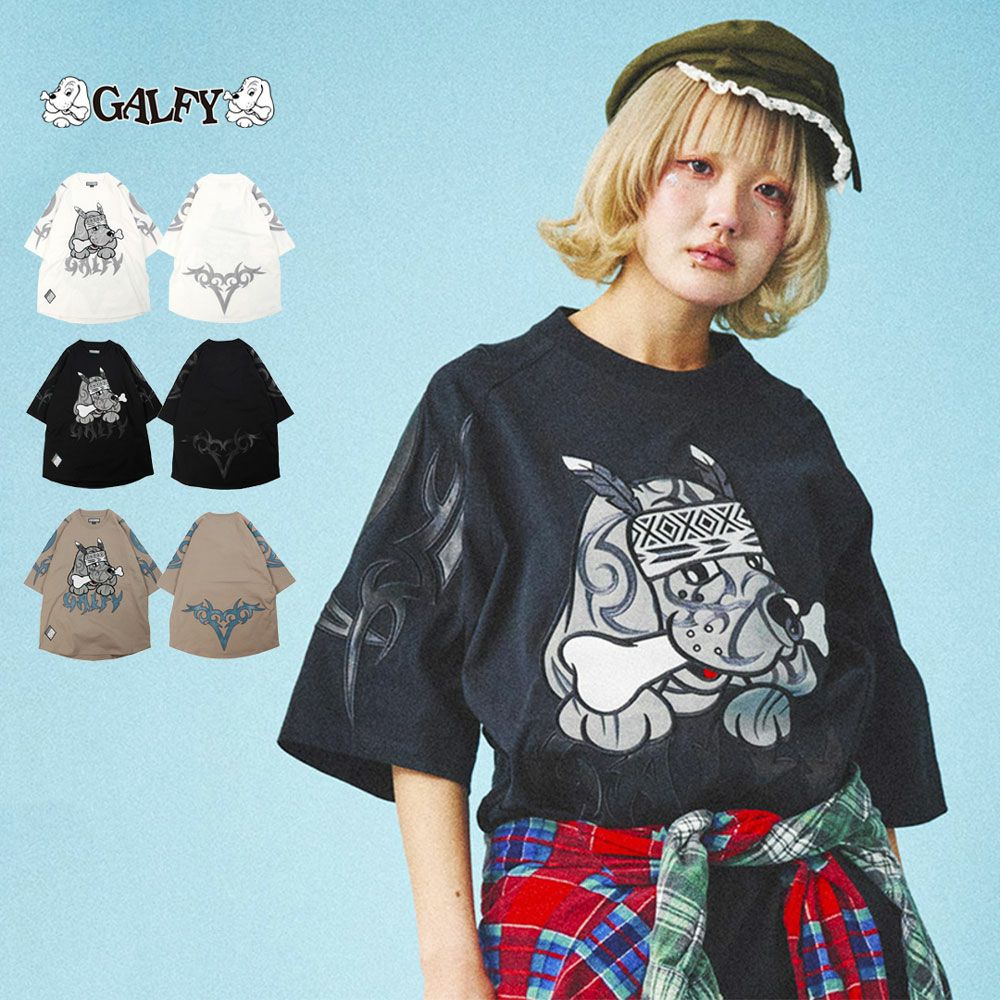 GALFY【ガルフィー】部族長Tシャツ/全3色【メール便対応】 | SILVER