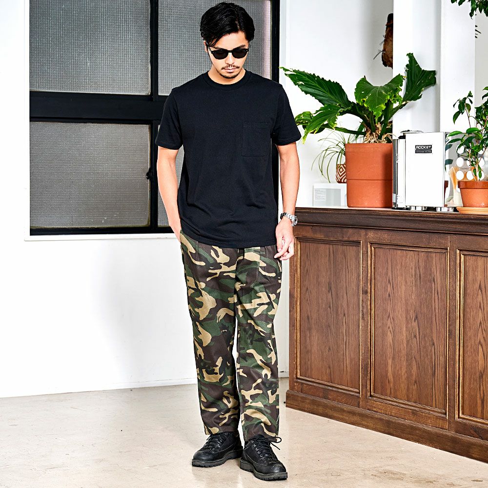 Goodwear【グッドウェア】吸水速乾ポケット付き半袖Tシャツ/全5色