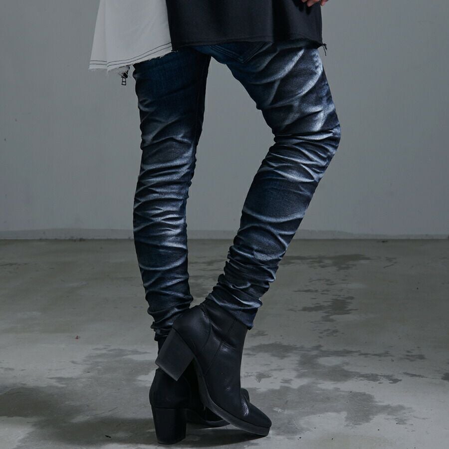 CIVARIZE Forest タイダイブリーチ加工デニムパンツ シヴァーライズ CIVARIZE Forest タイダイブリーチ加工デニムパンツ シヴァーライズ