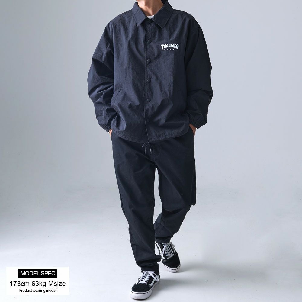 THRASHER【スラッシャー】コーチジャケット/全1色 | SILVER BULLET