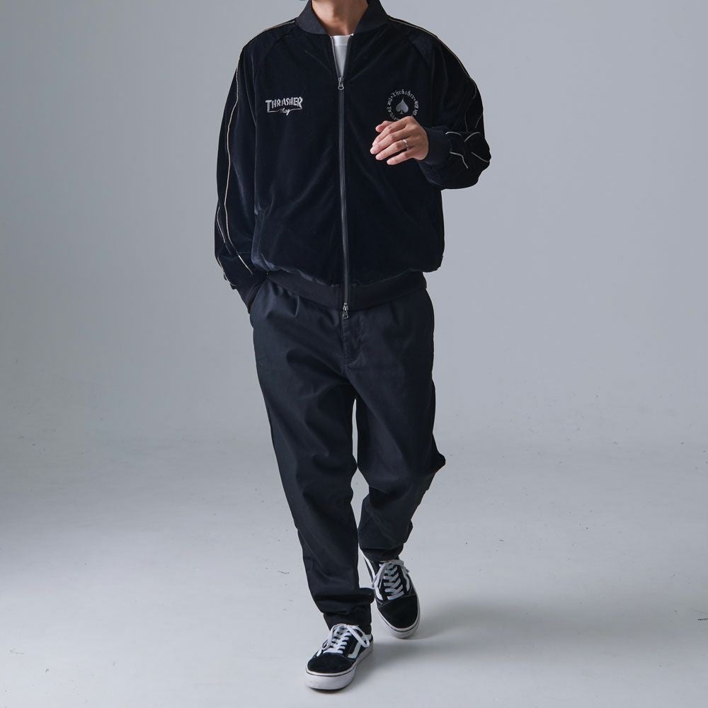 THRASHER【スラッシャー】ベロアスカジャン/全2色 | SILVER BULLET