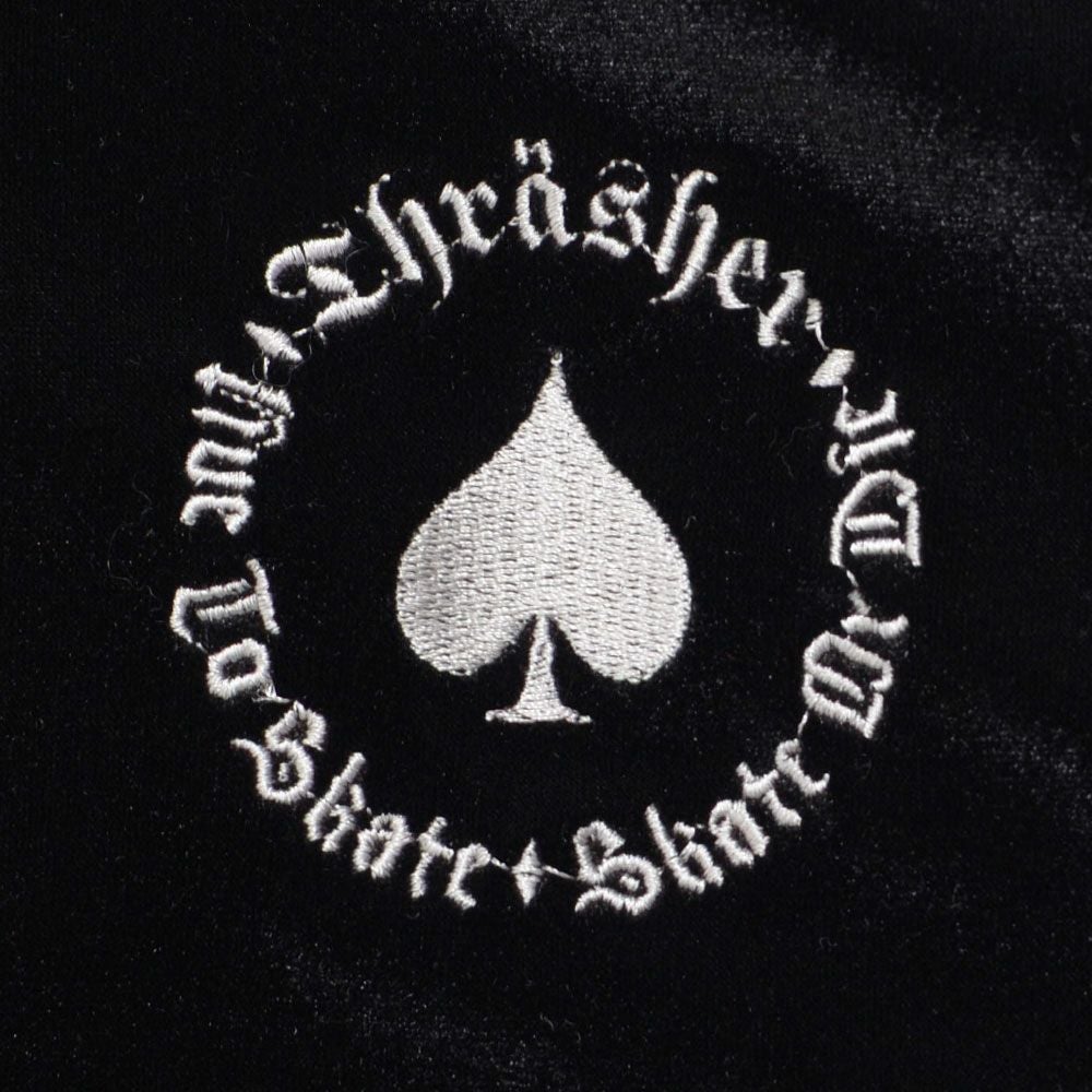 スカジャン バレットクラブマーク THRASHER スラッシャー ベロア