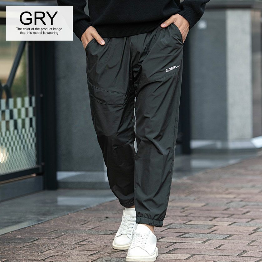 GERRY【ジェリー】ポリストレッチ撥水防風裏トリコットカーゴジョガー
