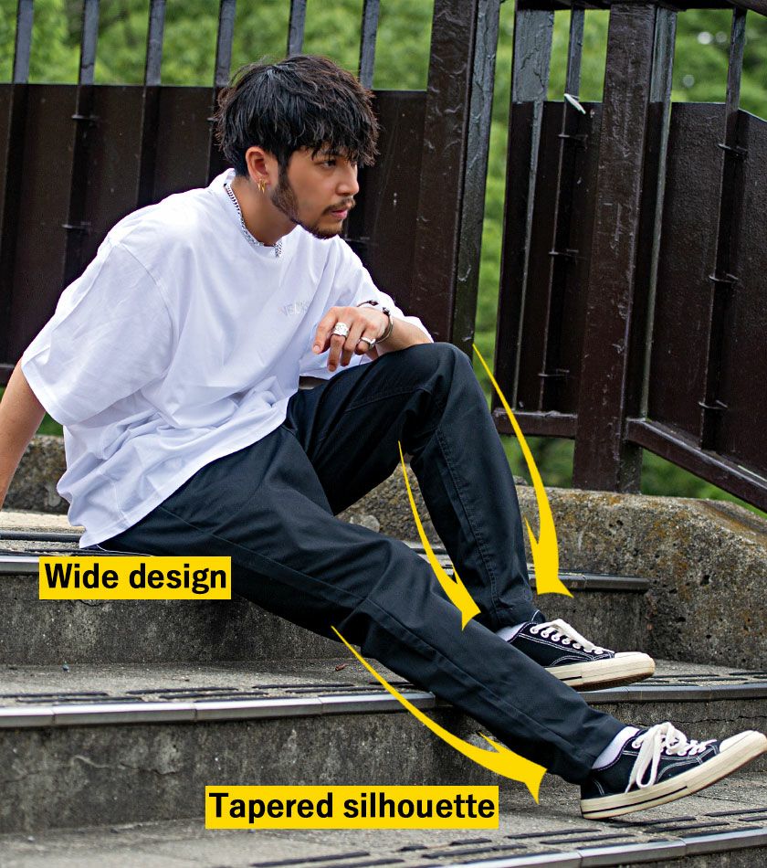 Titeist メンズテーパードパンツ　LL新品✨ Dickies（ディッキーズ） パンツ TC ストレッチ テーパードパンツ