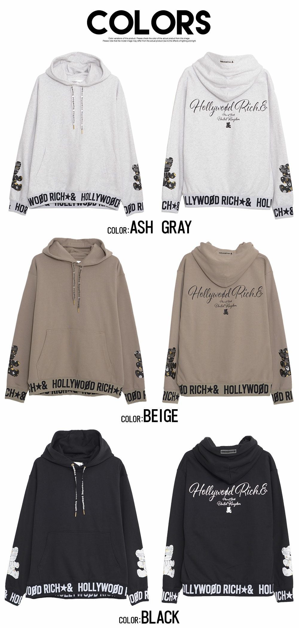Hollywood rich.&【ハリウッドリッチドットアンド】ジャガードリブ