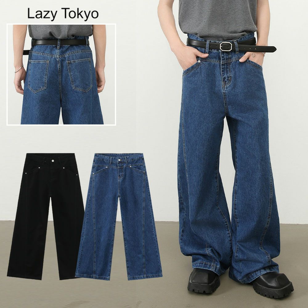 Lazy Tokyo【レイジートウキョウ】センタープリーツスラックス/全3色