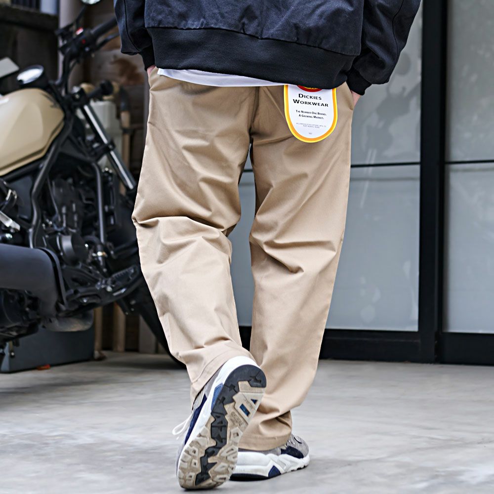 Dickies【ディッキーズ】TCツイル/デニムワイドストレート/全6色