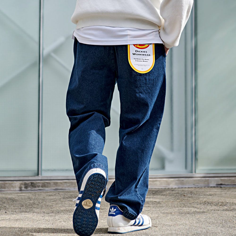 Dickies【ディッキーズ】TCツイル/デニムワイドストレート/全6色