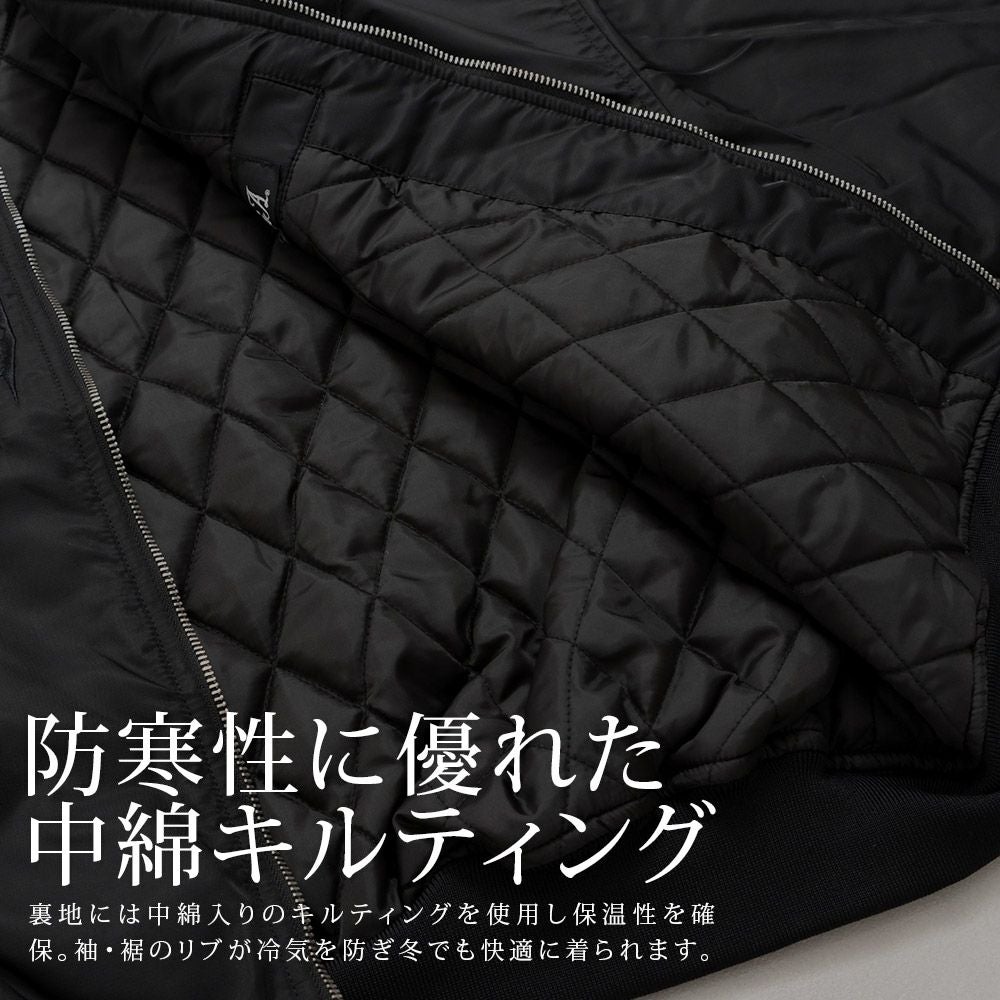 CavariA【キャバリア】トライバル刺繍ボンバージャケット/全2色