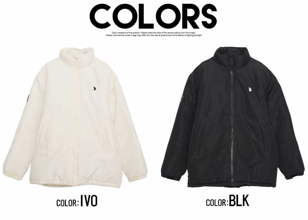U.S. POLO ASSN.【ユーエスポロアッスン】中綿ダウンジャケット/全3色