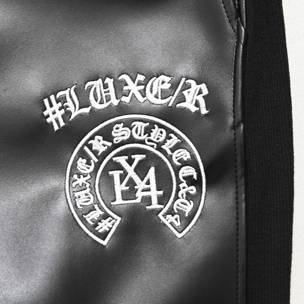 LUXE/R【ラグジュ】刺繍PUレザージョガーパンツ/全2色 | SILVER BULLET