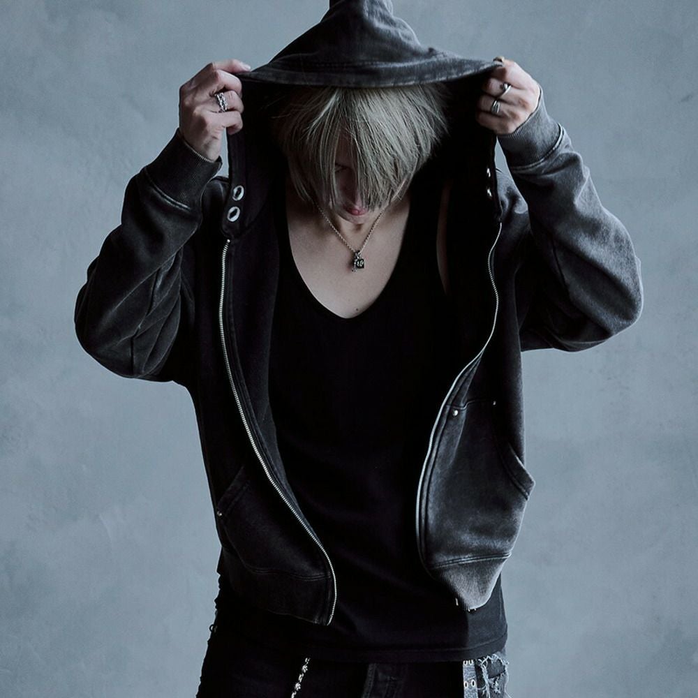 SB Select【シルバーバレットセレクト】トライバル刺繍ZIPパーカー/全2