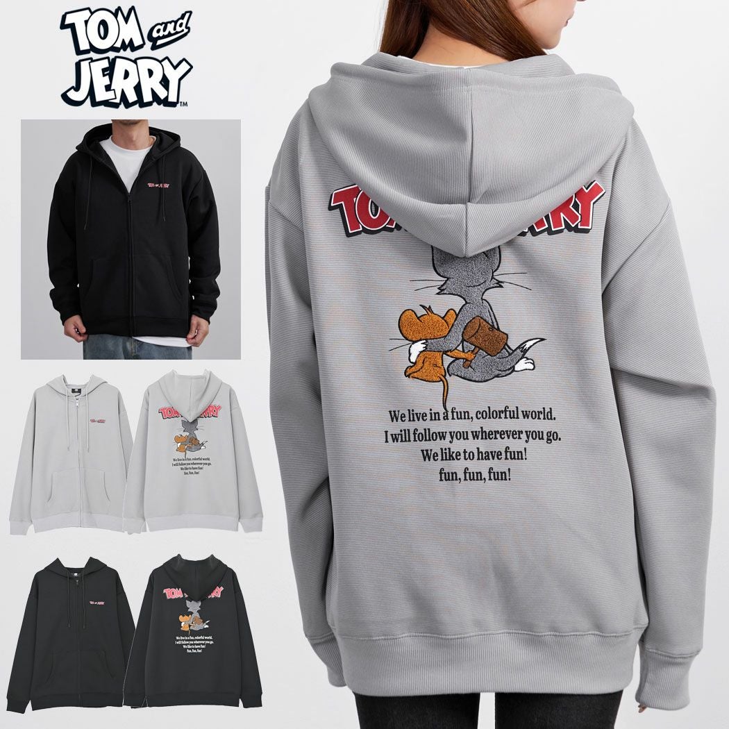 SB Select【シルバーバレットセレクト】TOM&JERRY TJ長袖ジップ