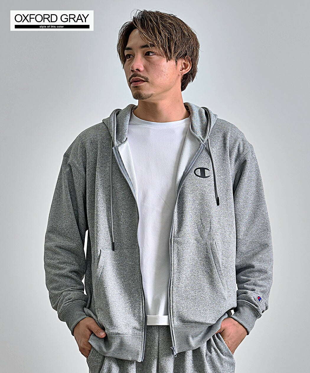 Champion【チャンピオン】TECH WEAVE TERRY ZIP HOODED SWEATSHIRT/全2
