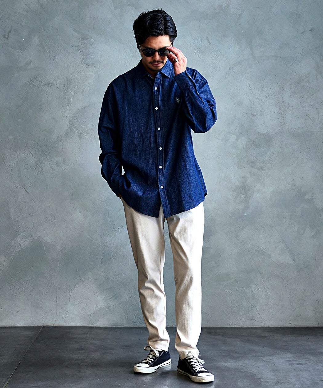 U.S. POLO ASSN.【ユーエスポロアッスン】long slieeve shirt/全4色