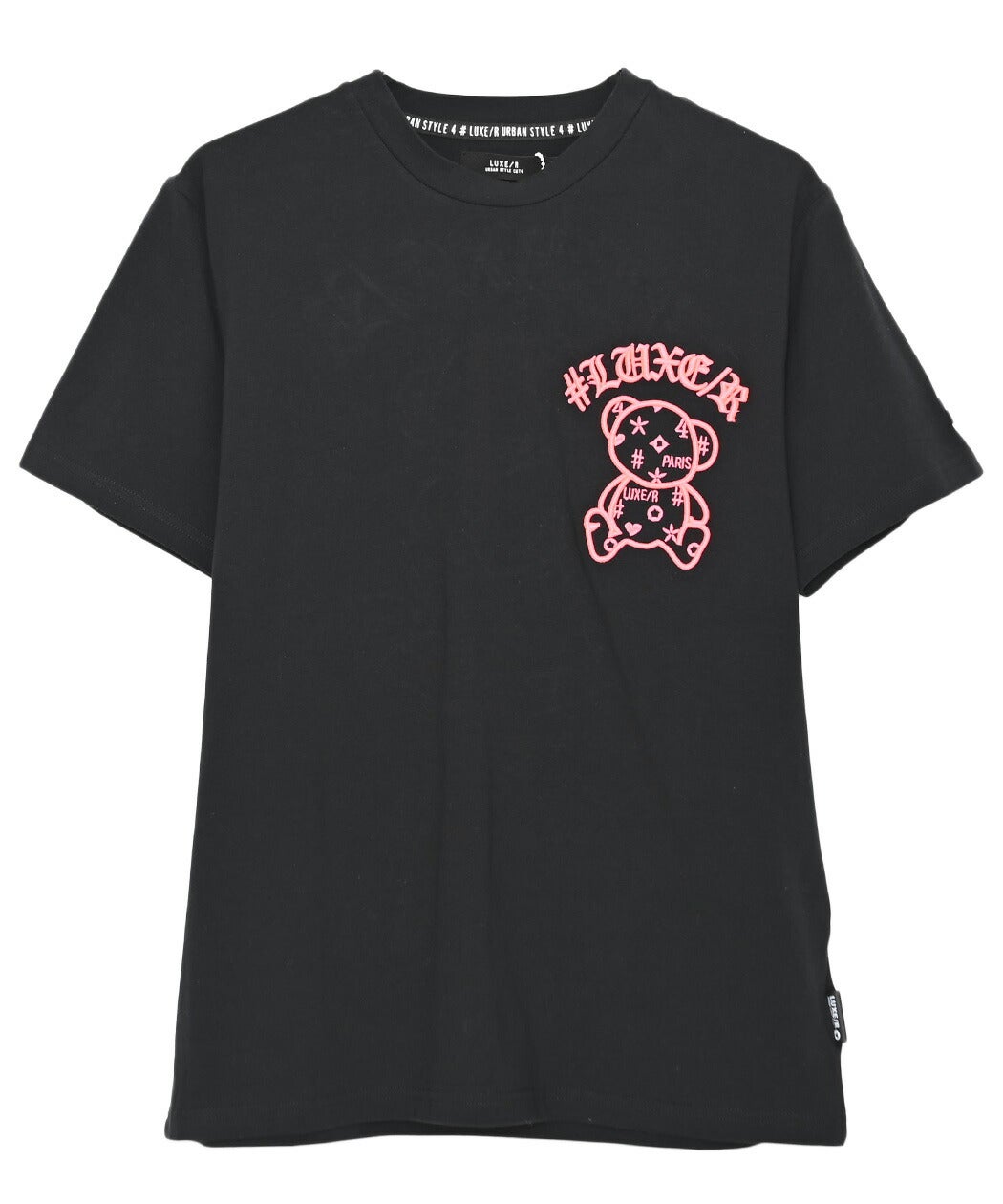 LUXE/R【ラグジュ】ココード刺繍ベア半袖Tシャツ/全2色 | SILVER