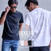 LUXE/R【ラグジュ】クルーネック ラインストーンアーチデザイン半袖Tシャツ/全3色
