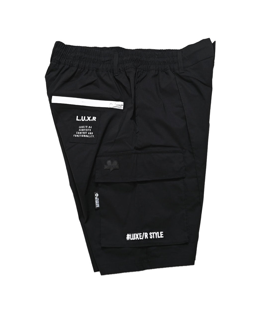 LUXE/R【ラグジュ】ナイロンストレッチ布帛カーゴショーツ/全4色ハーフ