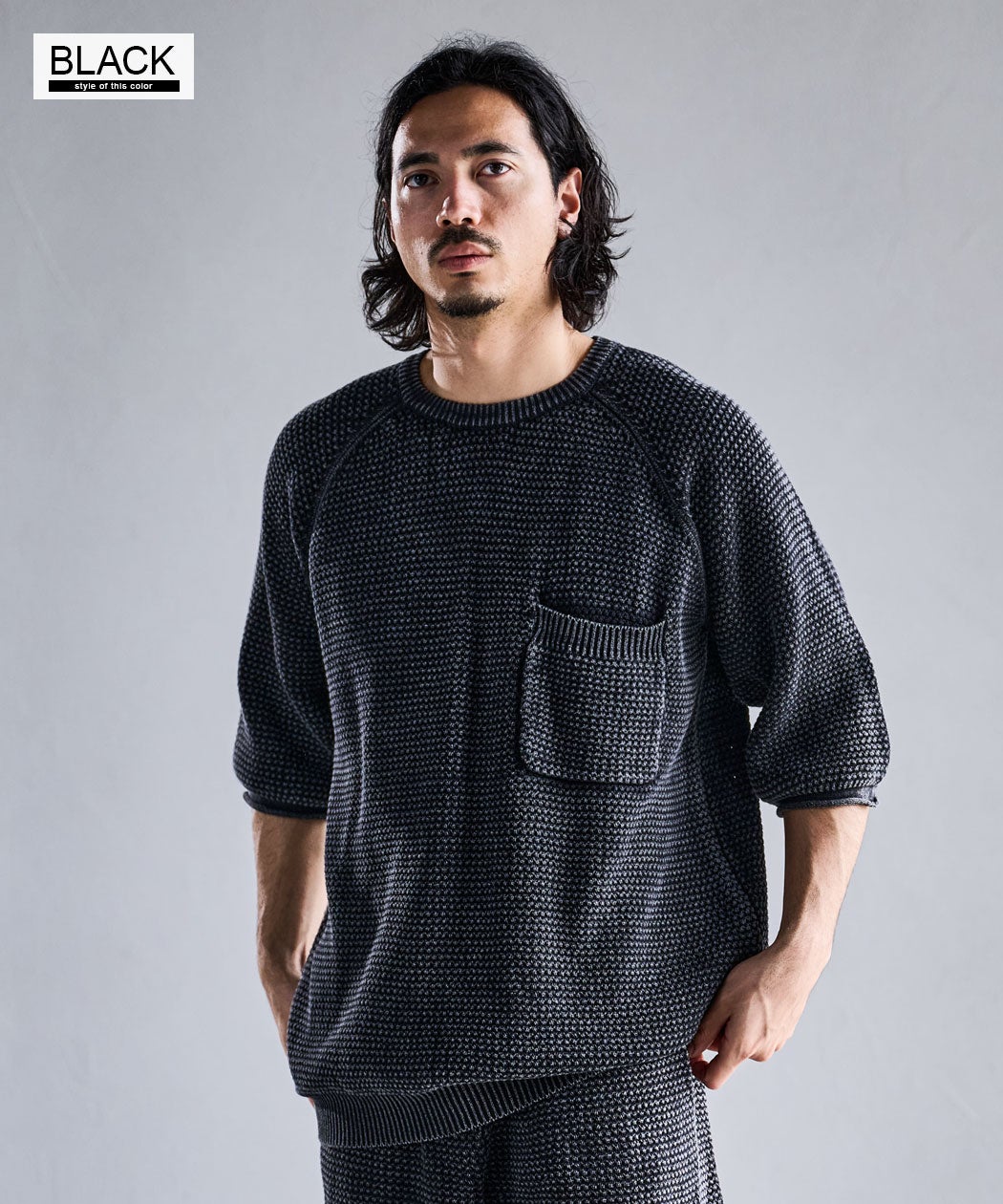 CavariA【キャバリア】ワッフルSS半袖Tシャツ/全3色 | SILVER BULLET