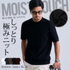 BENUSTA【ベヌスタ】しっとり半袖サマーニット/全5色