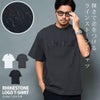 ARULE【アルール】ラインストーンロゴTシャツ/全3色