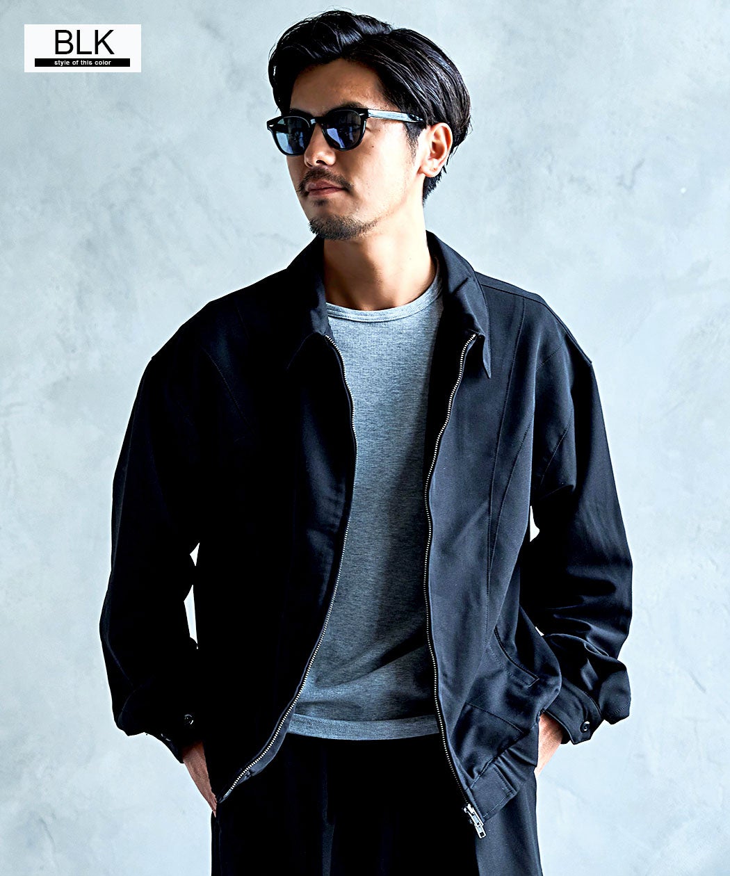 SB Select【シルバーバレットセレクト】ストレッチTR&デニム ジップ