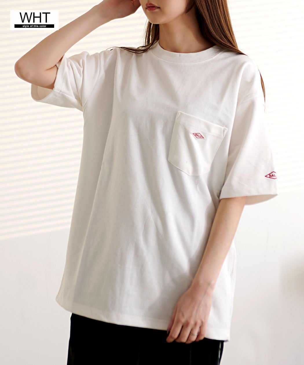 BALL【ボール】冷感加工ポンチポケ付きTシャツ/全8色【メール便対応