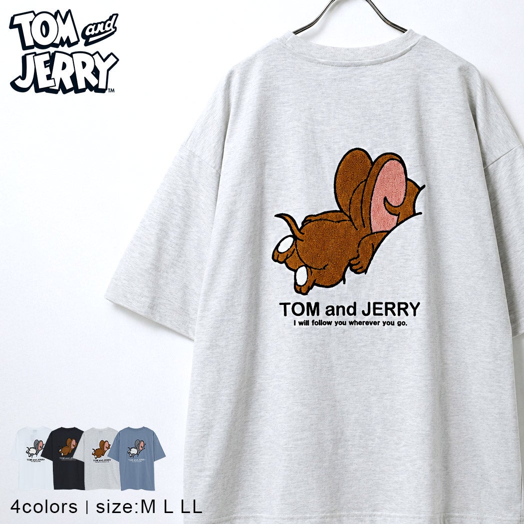 TOM&JERRY【トムとジェリー】うずくまりサガラTEE/全4色