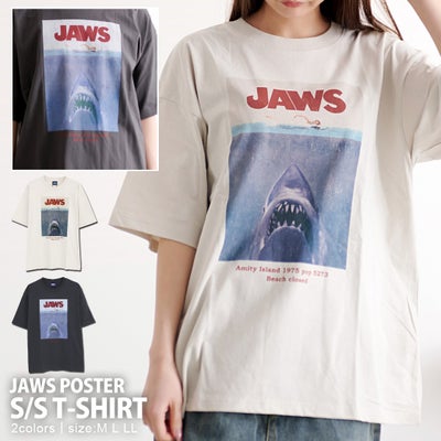SB Select【シルバーバレットセレクト】JAWS ポスター半袖Tシャツ
